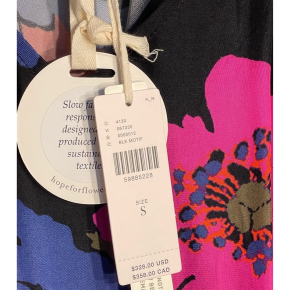 Anthropologie Sebastienne Midi Dress By Tracy Reese Hope For Flowers NWT SZ S - Picture 9 of 14